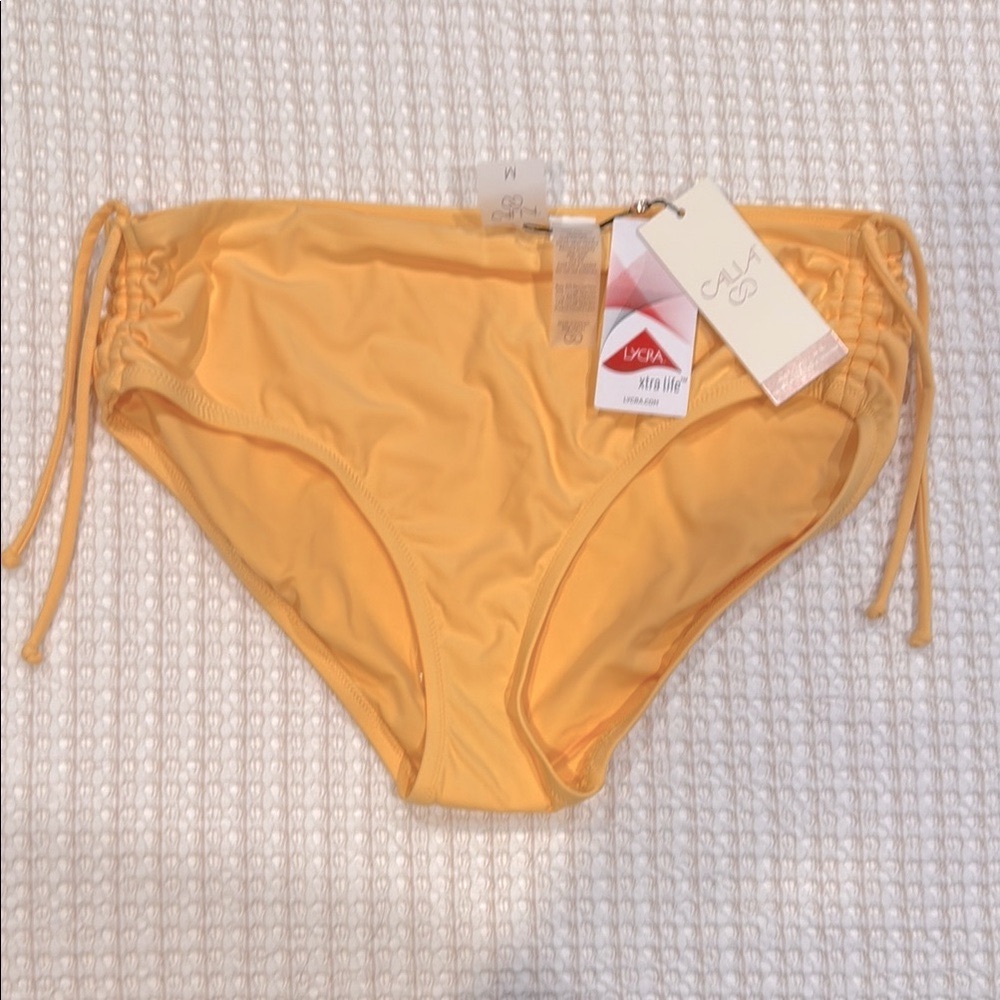 CALIA by Carrie Underwood Yellow Bikini Bottom